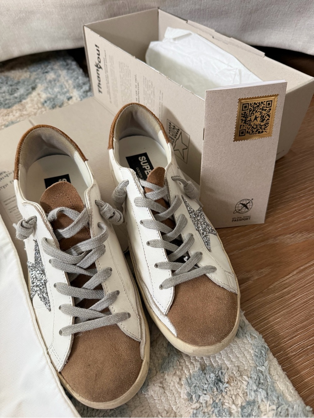 Golden Goose Super Star Low Top Sneakers